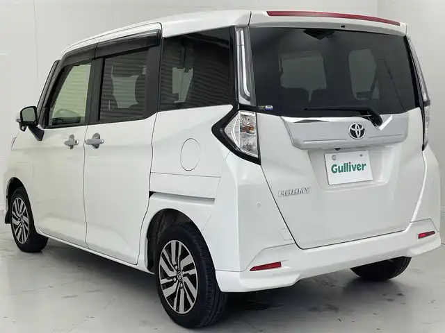 トヨタ ルーミー カスタムG 茨城県 2021(令3)年 3.1万km パールホワイトⅢ 純正ナビ/バックメラ/フルセグ/USB/HDMI/純正フリップダウンモニター/衝突被害軽減ブレーキ/車線逸脱抑制装置/レーダークルーズコントロール/オートマチックハイビーム/クリアランスソナー/両側電動スライドドア/ドラレコ/シートヒーター/純正14インチAW/LEDヘッドライト/スマートキー