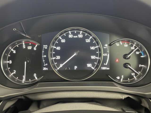 マツダ ＣＸ－５ XD ブラックトーンエディション 岐阜県 2024(令6)年 0.2万km ロジウムホワイトプレミアムメタリック プロアクティブセーフティ/純正１０．２５型ＴＶナビ/黒ハーフレザー/シートメモリ/パワーシート/シートヒーター/ハンドルヒーター/ヘッドアップディスプレイ/ＢＳＭ/左右独立エアコン/電動リアゲート/全方位カメラ/置くだけ充電/アイドリングストップ/プッシュスタート/ETC　/レーダークルーズコントロール/コーナーセンサー/純正19インチアルミ/スマートキー/純正オーディオ/ウィンカーミラー/電動格納ミラー/アイドリングストップ/プッシュスタート