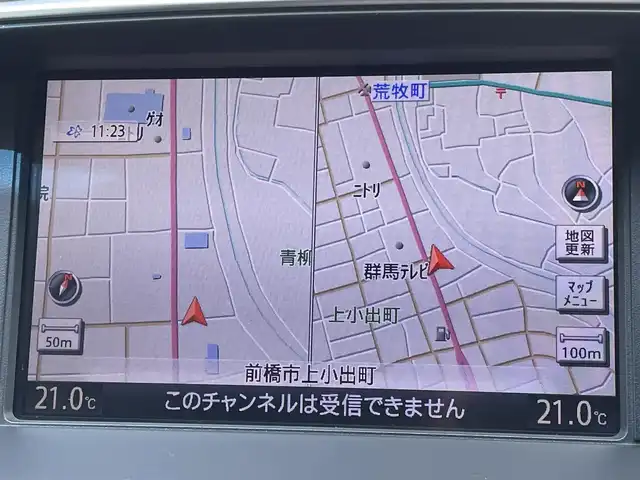 日産 フーガ 250GT タイプP 群馬県 2010(平22)年 7万km クリスタルホワイトパール 純正HDDナビ/　　Bluetooth/フルセグ/CD/DVD/    FM/AM/AUX/セーフティシールドパッケージ/クルーズコントロール/BLITZ車高調/バックカメラ/サイドカメラ/オートライト/レザーシート/全席パワーシート/全席シートヒーター/前席エアーシート/ビルドインETC/スマートキー2本