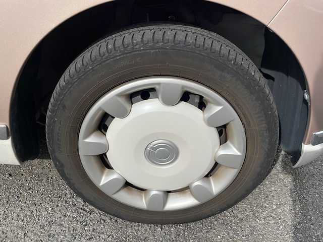 ダイハツ ムーヴ キャンバス G メイクアップ SA Ⅲ 宮崎県 2017(平29)年 4.5万km パールホワイトⅢ/ライトローズマイカメタリックⅡ 2トーン 純正ナビ Bluetooth バックカメラ フルセグTV 両側パワースライドドア ドライブレコーダー ETC HDIM端子 USB入力端子 CD/DVDチェンジャー 後ろのみコーナーセンサー LEDライト 純正アルミホイール 純正フロアマット スマートキー /　