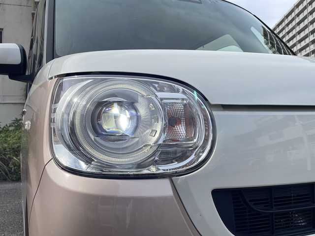 ダイハツ ムーヴ キャンバス G メイクアップ SA Ⅲ 宮崎県 2017(平29)年 4.5万km パールホワイトⅢ/ライトローズマイカメタリックⅡ 2トーン 純正ナビ Bluetooth バックカメラ フルセグTV 両側パワースライドドア ドライブレコーダー ETC HDIM端子 USB入力端子 CD/DVDチェンジャー 後ろのみコーナーセンサー LEDライト 純正アルミホイール 純正フロアマット スマートキー /　