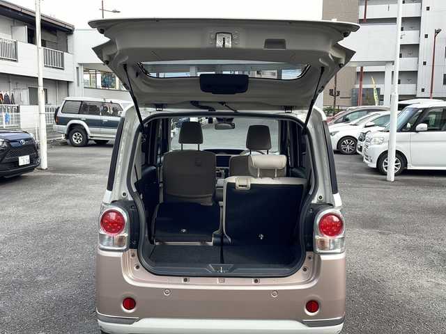 ダイハツ ムーヴ キャンバス G メイクアップ SA Ⅲ 宮崎県 2017(平29)年 4.5万km パールホワイトⅢ/ライトローズマイカメタリックⅡ 2トーン 純正ナビ Bluetooth バックカメラ フルセグTV 両側パワースライドドア ドライブレコーダー ETC HDIM端子 USB入力端子 CD/DVDチェンジャー 後ろのみコーナーセンサー LEDライト 純正アルミホイール 純正フロアマット スマートキー /　