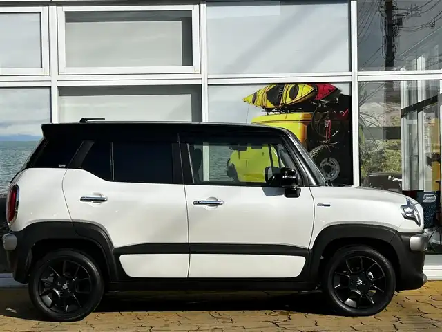 スズキ クロスビー HYBRID MZ 道北・旭川 2021(令3)年 3.9万km ピュアホワイトパール/ブラック2トーンルーフ パナソニック8インチナビ/全方位カメラ/フルセグTV/クルーズコントロール/ドアミラーヒーター/前席シートヒーター/ドライブレコーダー/ビルトインETC/プッシュスタート/スマートキー