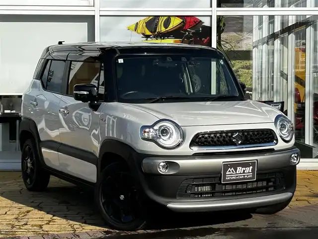 スズキ クロスビー HYBRID MZ 道北・旭川 2021(令3)年 3.9万km ピュアホワイトパール/ブラック2トーンルーフ パナソニック8インチナビ/全方位カメラ/フルセグTV/クルーズコントロール/ドアミラーヒーター/前席シートヒーター/ドライブレコーダー/ビルトインETC/プッシュスタート/スマートキー