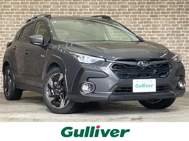 スバル クロストレック リミテッド 岩手県 2023(令5)年 3.4万km マグネタイトグレーメタリック ワンオーナー/４WD/ルーフレール/デジタルマルチビューモニター/アイサイト/プリクラッシュブレーキ/全車速追従機能付きクルーズコントロール/アクティブレーンキープ/ツーリングアシスト/先行車発進告知機能/AT誤発進抑制制御/青信号お知らせ機能/アダプティブドライビングビーム/コーナーセンサー/横滑り防止装置/オートビークルホールド/X-MODE/ヒルディセントコントロール/純正ナビ/フルセグTV/パワーシート/シートヒーター/ステアリングヒーター/LEDヘッドランプ/純正18インチアルミホイール