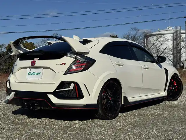ホンダ シビック タイプR 兵庫県 2019(平31)年 6.5万km チャンピオンシップホワイト BLITZマフラー/SPOONプログレッシブスプリング/無限テールランプ/ディクセルブレーキパッド/後期用リアバンパーダクト/後期用ナビパネル/ダイヤトーンサウンドナビ/ダイヤトーンサウンドスピーカー＆ツィーター/フルセグTV/Bカメラ/ETC