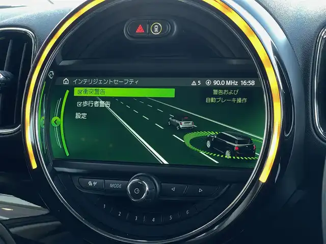 ＭＩＮＩ ミニ クロスオーバー クーパー D オール4 山梨県 2018(平30)年 4.3万km メルティングシルバーM 純正HDDナビ/Bluetooth/バックカメラ/社外TVチューナー/PDC/インテリジェントセーフティ/ACC/電動テールゲート/シートヒーター/ETC/規格外純正17インチAW