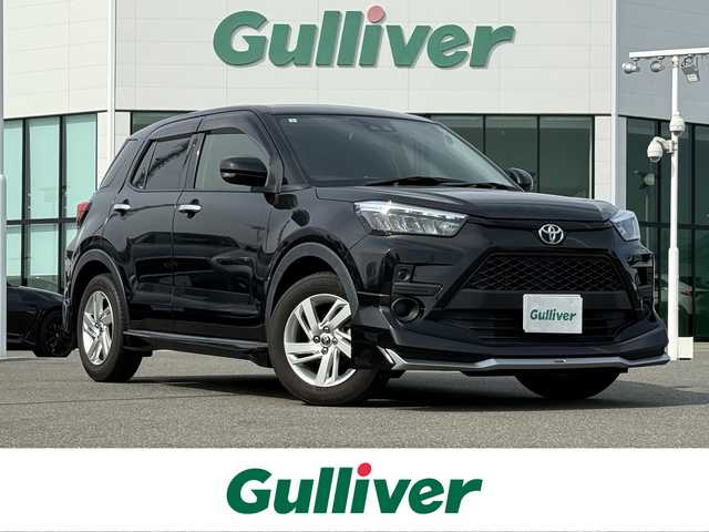 トヨタ ライズ G 佐賀県 2021(令3)年 2.6万km ブラックマイカメタリック ワンオーナー/モデリスタエアロ(F/S/R)/純正SDナビゲーション/フルセグＴＶ／ＣＤ／ＤＶＤ／Ｂｌｕｅｔｏｏｔｈ/バックカメラ/スマートアシスト/・衝突警報機能/衝突回避支援ブレーキ機能/・ブレーキ制御付き誤発進抑制機能（前方・後方）/・車線逸脱警報機能/・路側逸脱警報/・オートハイビーム/・先行車発進告知機能/前後パークセンサー/USBポート/ETC/純正LEDヘッドライト/純正フロアマット/純正16インチアルミホイール/スマートキー×2/保証書