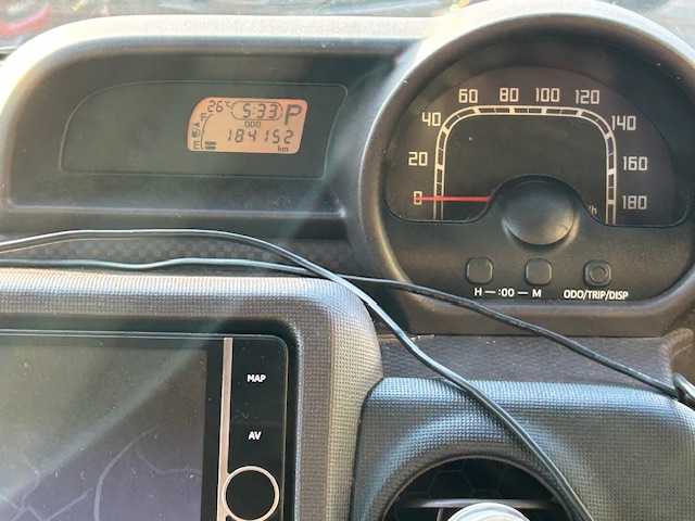 トヨタ スペイド G 茨城県 2012(平24)年 18.5万km ブラックマイカ Ｂｌｕｅｔｏｏｔｈ　/ＣＤ　/フルセグＴＶ　/パワーウィンドウ　/スマートキー　/横滑り防止装置　/オートライト　/片側パワースライドドア/ドアバイザー
