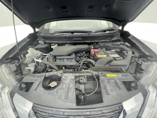 日産 エクストレイル 20X 大分県 2017(平29)年 7.3万km ダイヤモンドブラック 禁煙車/純正９インチナビ/（AM/FM/CD/DVD/フルセグTV/Bluetooth）/バックカメラ/サンルーフ/コーナーセンサー/パワーバックドア/アイドリングストップ/プッシュスタート/スマートキー/ハーフレザーシート/横滑り防止装置/フォグランプ