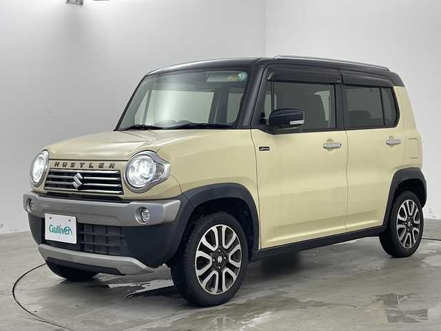 スズキ ハスラー J 兵庫県 2018(平30)年 4.9万km シフォンアイボリーメタリックブラック2トーンルーフ ・純正6.8インチディスプレイオーディオ/・Bluetooth/CD/DVD/USB/・バックカメラ/・ビルトインETC/・ドライブレコーダー/・ステアリングスイッチ/・レーンキープアシスト/・横滑り防止装置/・盗難防止装置/・衝突被害軽減システム/・純正フロアマット/・HIDヘッドライト/・純正15インチアルミホイール/・Wエアバッグ/・アイドリングストップ/・AACエアコン/・ハーフレザーシート/・前席シートヒーター/・ワンオーナー車/・取扱説明書/・保証書/・スペアキー