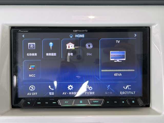 スズキ ハスラー G 千葉県 2015(平27)年 13.7万km サマーブルーM 4WD/社外メモリナビ/フルセグＴＶ/Bluetooth再生/DVD/CD/SD/Auxミュージックサーバー/ETC2.0/衝突軽減装置/横滑り防止装置/スペアキー1本/D席シートヒーター/社外アルミホイール/保証書/取扱説明書/記録薄