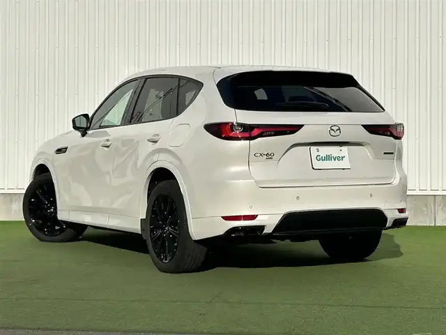マツダ ＣＸ－６０ XD HV エクスクルーシブスポーツ 香川県 2022(令4)年 4.4万km 白 登録時走行距離：43261Kｍ/プッシュスタート/純正ディスプレイオーディオ/前席シートヒーター/前席シートクーラー/前席パワーシート/アラウンドビューモニター/ダウンヒルアシストコントロール/レーンキープアシスト/純正フロアマット/衝突軽減システム/電動格納ウィンカーミラー