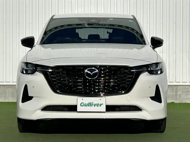 マツダ ＣＸ－６０ XD HV エクスクルーシブスポーツ 香川県 2022(令4)年 4.4万km 白 登録時走行距離：43261Kｍ/プッシュスタート/純正ディスプレイオーディオ/前席シートヒーター/前席シートクーラー/前席パワーシート/アラウンドビューモニター/ダウンヒルアシストコントロール/レーンキープアシスト/純正フロアマット/衝突軽減システム/電動格納ウィンカーミラー