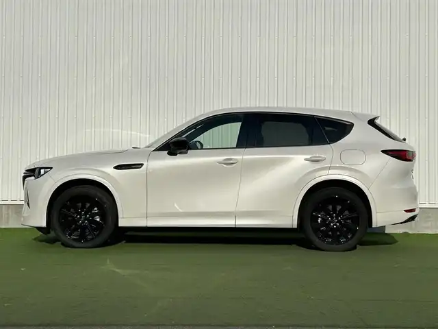 マツダ ＣＸ－６０ XD HV エクスクルーシブスポーツ 香川県 2022(令4)年 4.4万km 白 登録時走行距離：43261Kｍ/プッシュスタート/純正ディスプレイオーディオ/前席シートヒーター/前席シートクーラー/前席パワーシート/アラウンドビューモニター/ダウンヒルアシストコントロール/レーンキープアシスト/純正フロアマット/衝突軽減システム/電動格納ウィンカーミラー