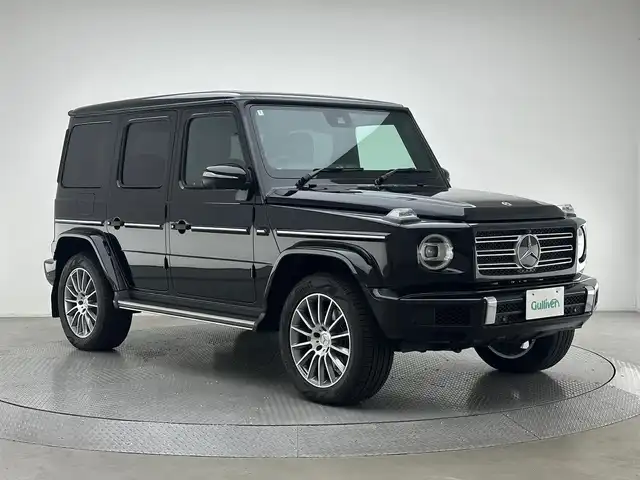メルセデス・ベンツ ゲレンデヴァーゲン Ｇ４００ｄ 兵庫県 2024(令6)年 0.4万km オブシディアンブラック 純正DA/（フルセグ、BT、COMAND touch、USB、ブルメスター）/全方位モニター/コーナーセンサー/アクティブブレーキアシスト/レーンキープアシスト/道路標識/レーダークルーズコントロール/レザーシート/シートヒーター（全席）/ベンチレーション/パワーシート/サンルーフ/ビルトインETC/オートライト/LEDヘッドライト