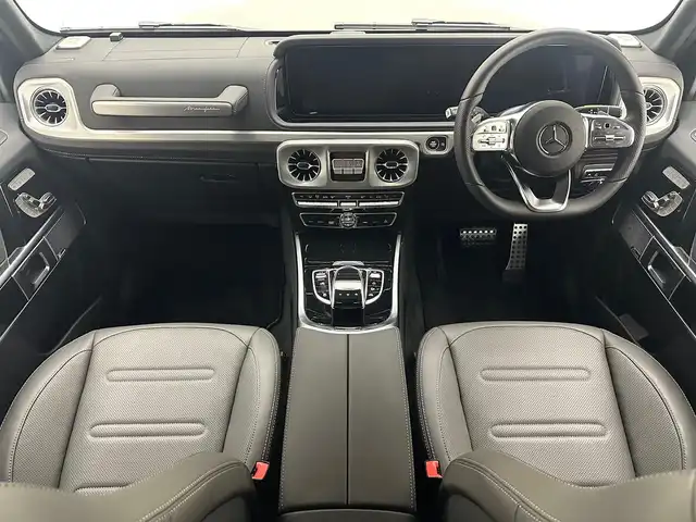 メルセデス・ベンツ ゲレンデヴァーゲン Ｇ４００ｄ 兵庫県 2024(令6)年 0.4万km オブシディアンブラック 純正DA/（フルセグ、BT、COMAND touch、USB、ブルメスター）/全方位モニター/コーナーセンサー/アクティブブレーキアシスト/レーンキープアシスト/道路標識/レーダークルーズコントロール/レザーシート/シートヒーター（全席）/ベンチレーション/パワーシート/サンルーフ/ビルトインETC/オートライト/LEDヘッドライト