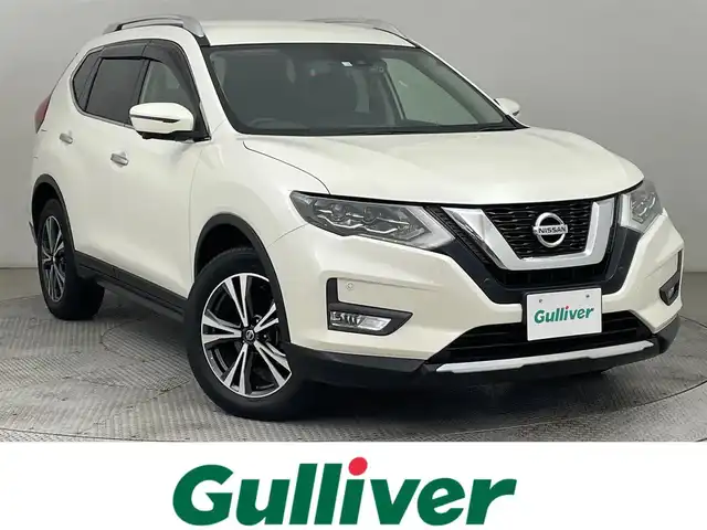 日産 エクストレイル 20Xi 道央・札幌 2018(平30)年 2.9万km ブリリアントホワイトパール ・４WD/・社外メモリナビゲーション（MDV-D505BTW）/　CD/DVD/フルセグ/BT/USB/iPod/SD/・社外ドライブレコーダー前後（DRV-MR740）/・ビルトインETC/・デジタルインナーミラー/・アラウンドビューモニター/・パワーバックドア/・エマージェンシーブレーキ/・レーダークルーズコントロール/・レーンキープアシスト/・横滑り防止装置/・プロパイロット/・前後コーナーセンサー/・オートブレーキホールド/・オートライト/・スマートキー/・プッシュスタート/・カプロンシート/・社外フロアマット/・ルーフレール/・LEDヘッドライト/・フロントフォグライト/・ヒルディセントコントロール/・保証書あり/・取説あり