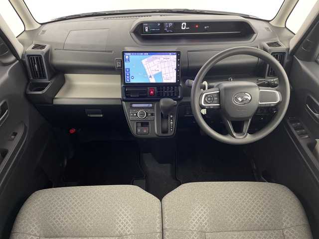 ダイハツ タント X 鹿児島県 2023(令5)年 0.6万km パール スマートアシストIII/ディーラーオプションナビ/（Bluetooth/CD/DVD/AM/FM/フルセグTV）/アイドリングストップ/スペアキー/バックカメラ/ベンチシート/前方ドライブレコーダー/純正フロアマット/前席シートヒーター/ハーフレザーシート/両側パワースライド/前後コーナーセンサー/レーンキープアシスト/革巻ステアリング/電動パーキングブレーキ/オートホールド