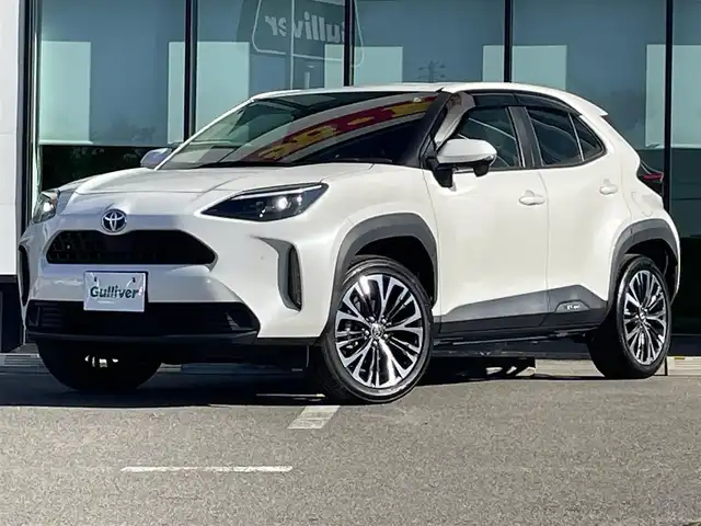 トヨタ ヤリスクロス ハイブリッド Z 和歌山県 2020(令2)年 4.1万km ホワイトパールクリスタルシャイン 純正8インチナビ/バックカメラ/衝突軽減ブレーキ/レーダークルコン/ブラインドスポットモニター/オートライト/前後コーナーセンサー/ビルトインETC/前後ドラレコ/シートヒーター/パワーシート/オートホールド/ステリモ/LEＤヘッドライト/レベライザー