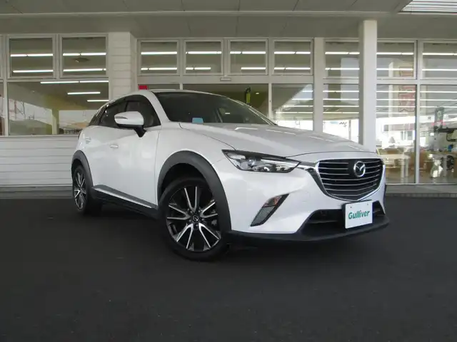 マツダ ＣＸ－３ XD ツーリング 千葉県 2016(平28)年 6.4万km クリスタルホワイトパールマイカ マツダコネクトナビ、フルセグTV/バックカメラ/オーディオ［CD/DVD/USB/AUX/BT］/レーザーシート/LEDヘッドライト/純正18インチアルミホイール/スマートシティーブレーキサポート/ブラインドスポットモニター/ヘッドアップディスプレイ/クルーズコントロール/スイッチ付き革巻きステアリング/パドルシフト/前方ドライブレコーダー/TVキャンセラー/ETC/スマートキー