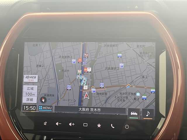 スズキ ハスラー HYBRID X 大阪府 2020(令2)年 3万km バーミリオンオレンジ/ガンメタリック2トーン 純正9インチメモリナビ/（BT/TV/CD/DVD/スマートフォン連携機能付）/全方位モニターパッケージ/衝突被害軽減ブレーキ/アイドリングストップ/セーフティサポート/・デュアルカメラブレーキサポート/・誤発進抑制機能/・車線逸脱警報/・先行車発進告知/・標識認識機能/・ハイビームアシスト/純正15インチアルミホイール/LEDオートヘッドライト/シートヒーター/USB端子/プッシュスタート/スマートキー/禁煙車