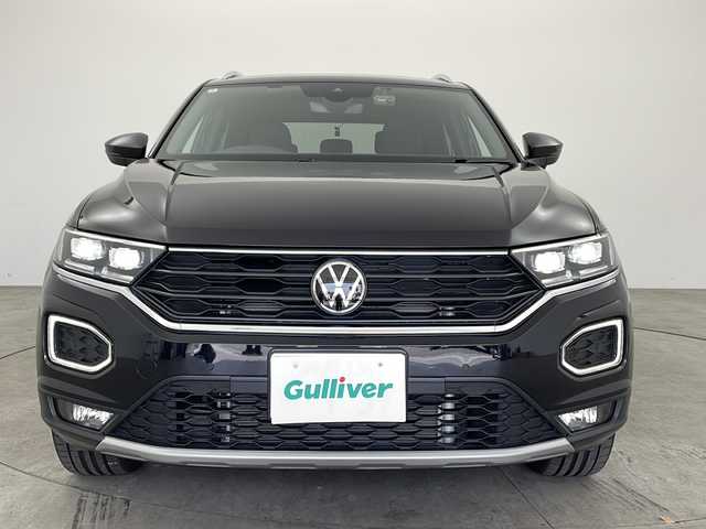 フォルクスワーゲン ＶＷ Ｔ－ロック TDI スポーツ 兵庫県 2022(令4)年 0.9万km ディープブラックパールエフェクト 純正ナビ/電動リアゲート/バックカメラ/レーダークルーズコントロール/前後ドライブレコーダー/BSM/純正アルミホイール/純正フロアマット