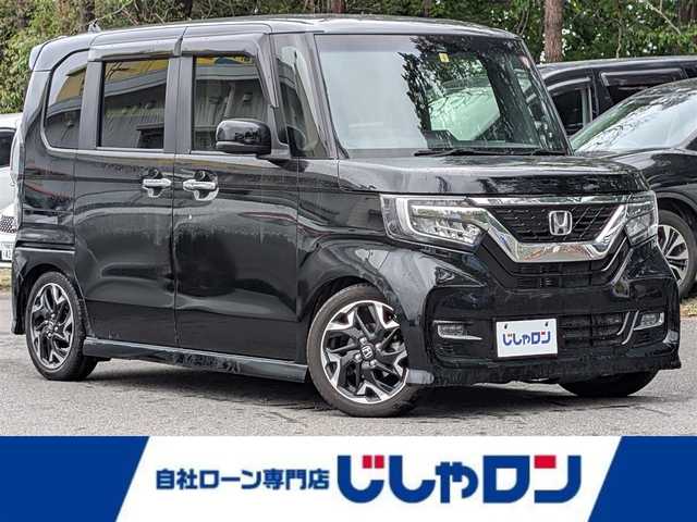ホンダ Ｎ ＢＯＸ G L ターボ ホンダセンシング 栃木県 2018(平30)年 11.9万km クリスタルブラックパール (株)IDOMが運営する【じしゃロン宇都宮店】の自社ローン対象車両になります。こちらは現金またはオートローンご利用時の価格です。自社ローンご希望の方は別途その旨お申付け下さい/純正ナビ/CD/DVD/BT/TV/衝突軽減システム/クルーズコントロール/レーンキープアシスト/両側パワースライドドア/ハーフレザーシート/ETC/バックカメラ/先行車発進お知らせ機能/シートカバー/スマートキー/プッシュスタート/BLITZ車高調/純正AW