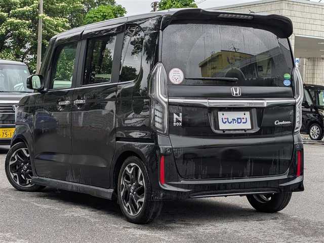 ホンダ Ｎ ＢＯＸ G L ターボ ホンダセンシング 栃木県 2018(平30)年 11.9万km クリスタルブラックパール (株)IDOMが運営する【じしゃロン宇都宮店】の自社ローン対象車両になります。こちらは現金またはオートローンご利用時の価格です。自社ローンご希望の方は別途その旨お申付け下さい/純正ナビ/CD/DVD/BT/TV/衝突軽減システム/クルーズコントロール/レーンキープアシスト/両側パワースライドドア/ハーフレザーシート/ETC/バックカメラ/先行車発進お知らせ機能/シートカバー/スマートキー/プッシュスタート/BLITZ車高調/純正AW