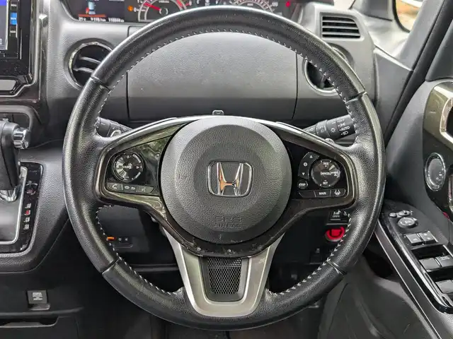 ホンダ Ｎ ＢＯＸ G L ターボ ホンダセンシング 栃木県 2018(平30)年 11.9万km クリスタルブラックパール (株)IDOMが運営する【じしゃロン宇都宮店】の自社ローン対象車両になります。こちらは現金またはオートローンご利用時の価格です。自社ローンご希望の方は別途その旨お申付け下さい/純正ナビ/CD/DVD/BT/TV/衝突軽減システム/クルーズコントロール/レーンキープアシスト/両側パワースライドドア/ハーフレザーシート/ETC/バックカメラ/先行車発進お知らせ機能/シートカバー/スマートキー/プッシュスタート/BLITZ車高調/純正AW