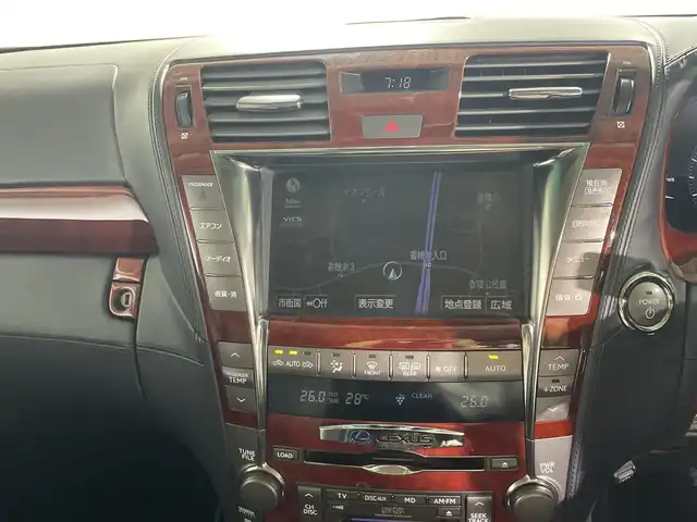レクサス ＬＳ 600h バージョンU Iパック 福岡県 2009(平21)年 13.3万km ブラック 純正HDDナビ（フルセグTV/DVD/CD/BT）バックモニターレクサスセーフティー黒革シートサンルーフパワーシート3眼LEDビルトインETC全席シートヒータースマートキープッシュスタート