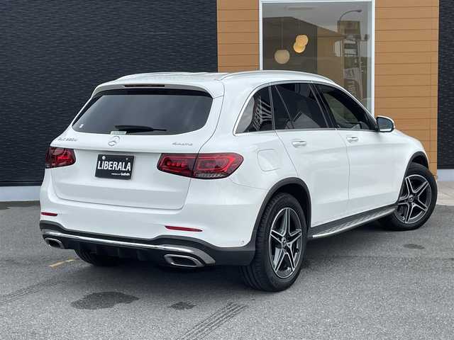 メルセデス・ベンツ ＧＬＣ２２０ d 4マチック AMGライン 栃木県 2020(令2)年 5.3万km ポーラホワイト パノラミックスライディングルーフ/レーダーセーフティ /キーレスゴー/パドルシフト/ACC/ナビ/全方位カメラ/フルセグTV/ETC/パワーシート /全席シートヒーター /パワーテールゲート/LEDヘッドライト/オートライト/パークトロニック /エアサスペンション/レーンキープアシスト/ブラインドスポット /ドラレコ前後/アンビエントライト