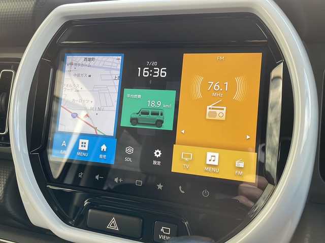 スズキ ハスラー HYBRID X ターボ 静岡県 2020(令2)年 4.9万km オフブルーM 全方位モニター付きメモリーナビ装着車/純正９インチメーカーナビ/全方位カメラ/デュアルブレーキサポート/レーンキープサポート/レーダークルーズ/パドルシフト/リアコーナーセンサー/前席シートヒーター/LEDヘッドライト/フォグライト/純正オプション　スタイリッシュデカールセット/純正オプション　フロアマット（アーバンライン）/保証書　取説　スペアキーあり