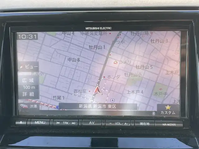 日産 ルークス ハイウェイスター 新潟県 2013(平25)年 10.6万km ミステリアスバイオレットパール ４WD/メモリナビ/ウィンカーミラー/ドアバイザー/プッシュスタート/片側パワースライドドア/ETC/純正フロアマット/運転席シートヒーター/Bluetooth