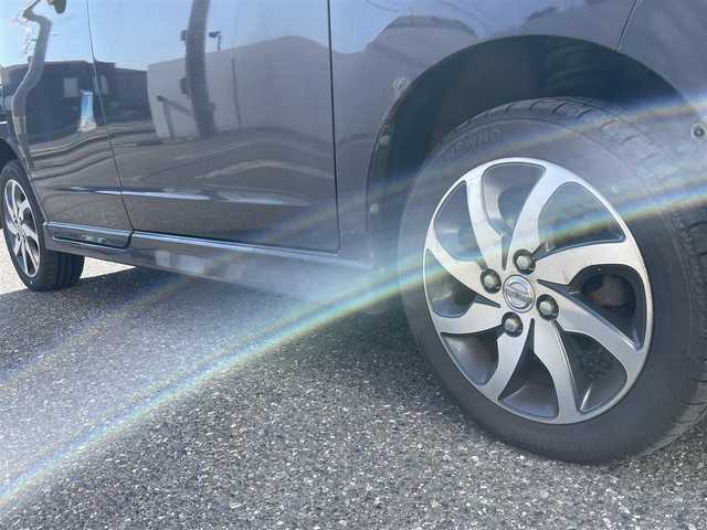 日産 ルークス ハイウェイスター 道央・札幌 2013(平25)年 10.6万km ミステリアスバイオレットパール (株)IDOMが運営する【じしゃロン札幌店】の自社ローン専用車両になりますこちらは現金またはオートローンご利用価格です。自社ローンご希望の方は別途その旨お申し付けください。/４WD/メモリナビ/ウィンカーミラー/ドアバイザー/プッシュスタート/片側パワースライドドア/ETC/純正フロアマット/運転席シートヒーター/Bluetooth