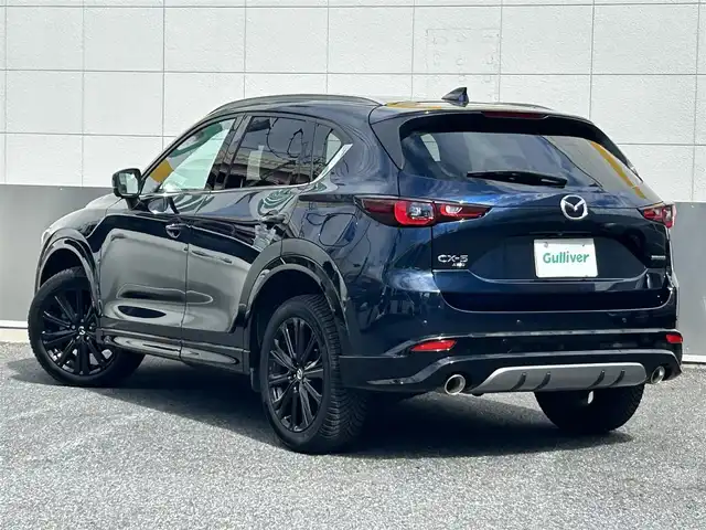 マツダ ＣＸ－５ 25S スポーツアピアランス 東京都 2022(令4)年 0.7万km ディープクリスタルブルーマイカ ワンオーナー/純正10.25インチSDナビ/　フルセグTV/DVD/CD/Bluetooth/360°ビューモニター/アドバンストスマートシティブレーキサポート/後退時スマートシティブレーキサポート/誤発進抑制/スマートブレーキサポート/レーダークルーズコントロール/クルージングトラフィックサポート/ブラインドスポットモニタリング/車線逸脱警報システム/レーンキープアシスト/パーキングセンサー/ヘッドアップディスプレイ/アダプティブLEDヘッドライト/オートライト/ハンズフリーパワーバックドア/純正19インチアルミホイール/レザーシート/パワーシート/シートヒーター/シートメモリー/革巻きステアリングホイール/パドルシフト/ステアリングヒーター/ステアリングスイッチ/ワイヤレス充電/ドライブレコーダー/プッシュスタート/スマートキー/電動オート格納ミラー/ヒーターミラー/ウインカーミラー/LEDバニティミラー/LEDルームランプ/LEDフットランプ/フロアマット/保証書/取扱説明書/スペアキー