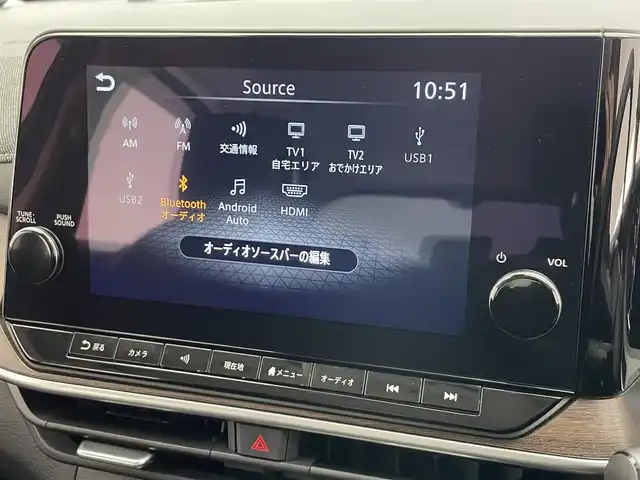 日産 オーラ G レザーエディション 愛知県 2022(令4)年 1.9万km ミッドナイトブラック/サンライズカッパー ＮｉｓｓａｎＣｏｎｎｅｃｔ９型ナビ　ＢＯＳＥ　デジイン　全方位カメラ　ＢＳＭ　黒革　プロパイロット　ＨＤＭＩ　禁煙車　フルセグ　ＥＴＣ２．０　ドラレコ　ＬＥＤライト　コーナーセンサー　ワイヤレス充電　フォグランプ　オートハイビーム　電子パーキング　USB　Bluetooth　衝突軽減　車線逸脱　純正フロアマット　プッシュスタート　スマートキー