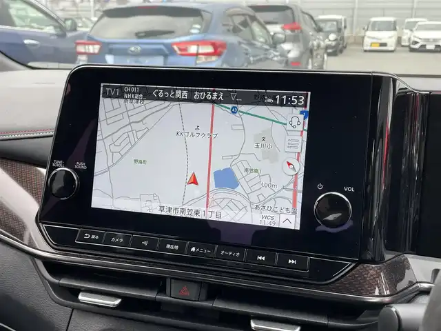 日産 オーラ ニスモ 滋賀県 2022(令4)年 1.3万km ピュアホワイトパール / スーパーブラック 2トーン 純正ナビ/（Bluetooth/USB/HDMI/AppleCarPlay/フルセグTV）/全方位カメラ/前方ドライブレコーダー/コーナーセンサー/プロパイロット/デジタルインナーミラー/アイドリングストップ/衝突軽減装置/電動パーキングブレーキ/オートハイビーム/ハーフレザーシート/置くだけ充電/スマートキー/純正フロアマット/ビルトインETC２．０/横滑り防止装置/カーテンエアバッグ/LEDライト