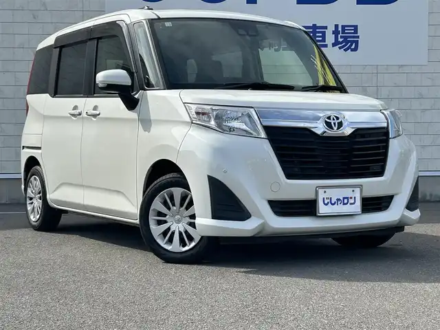 トヨタ ルーミー G 長崎県 2019(令1)年 10.5万km パールホワイトⅢ (株)IDOMが運営する【じしゃロン長崎店】の自社ローン専用車両になりますこちらは現金またはオートローンご利用時の価格です。自社ローンご希望の方は別途その旨お申付け下さい/社外ナビ　/バックカメラ　/両側パワースライドドア　/フリップダウンモニター　/ＬＥＤヘッドライト　/オートライト　/ＥＴＣ　/スマートアシスト　/クルコン　/コーナーセンサー　/電格ミラー　/プッシュスタート