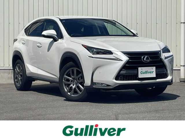 レクサス ＮＸ 200t Iパッケージ 山形県 2015(平27)年 8.3万km ソニッククォーツ 4WD/衝突被害軽減/純正SDナビ/　　【CD　DVD　BT　フルセグ　AUX　USB】/バックカメラ/クルーズコントロール/LEDオートライト/レザーシート/シートヒーター/パワーシートD＋N席/純正18インチアルミホイール/コーナーセンサー/横滑り防止装置/アイドリングストップ/MTモード付AT/カーテンエアバック/電動格納ミラー/ウィンカーミラー/ステアリングスイッチ/スマートキー/スペアキー/ETC