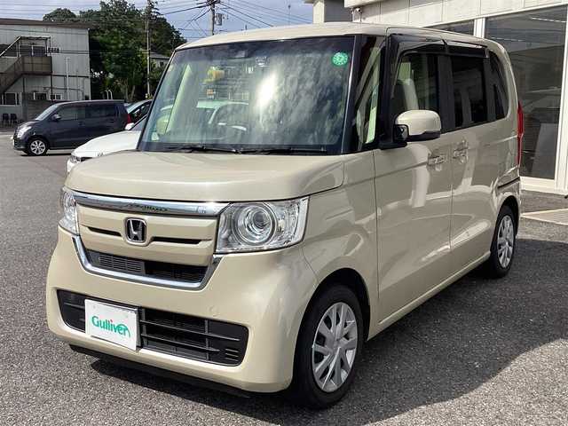 ホンダ Ｎ ＢＯＸ G L ホンダセンシング 大分県 2018(平30)年 2.6万km プレミアムアイボリーパールⅡ ワンオーナー/メモリナビ　TV//バックカメラ/両側パワースライドドア/スマートキースペアキー/ドラレコ/ETC/取扱説明書/保証書