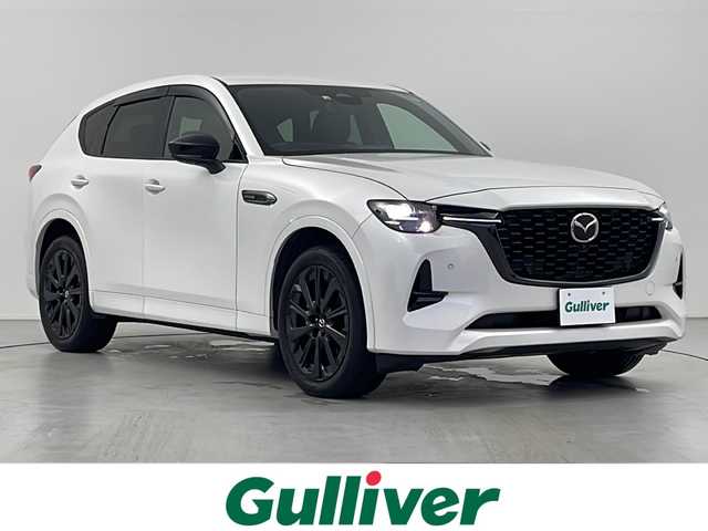 マツダ ＣＸ－６０ XD HV エクスクルーシブスポーツ 岐阜県 2022(令4)年 5.1万km ロジウムホワイトプレミアムメタリック 純正ナビ　/フルセグＴＶ　/ＢＯＳＥスピーカー　/全方位カメラ　/シートヒーター　/エアーシート　/パワーバックドア　/クルーズコントロール　/レーンキープアシスト　/ダウンヒルアシスト　/ＬＥＤヘッドライト/純正フロアマット/純正アルミホイール/コーナーセンサー