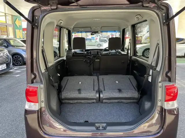 ダイハツ タント Gスペシャル 福岡県 2013(平25)年 6.3万km ミスティックレッドクリスタルメタリック 社外ナビ/（CD/DVD/SD/Bluetooth/USB/フルセグTV）/アイドリングストップ/パワーバックドア（左のみ）/フォグランプ/電格ミラー/ETC/ドライブレコーダー前（SD無し）/社外フロアマット/社外アルミホイール/後部席モニター/保証書/取扱説明書