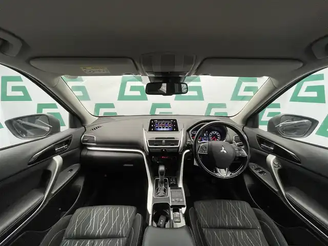 三菱 エクリプス クロス ブラックエディション 鹿児島県 2019(令1)年 5.6万km アメジストブラック 禁煙車　/純正ナビ　/全方位カメラ　/前席シートヒーター　/ヘッドアップディスプレイ　/追従型クルーズコントロール/オートライト　/パドルシフト　/前後コーナーセンサー　/LEDヘッドライト　/ETC　/純正フロアマット/電動パーキングブレーキ/オートブレーキホールド/ブラインドスポットモニター