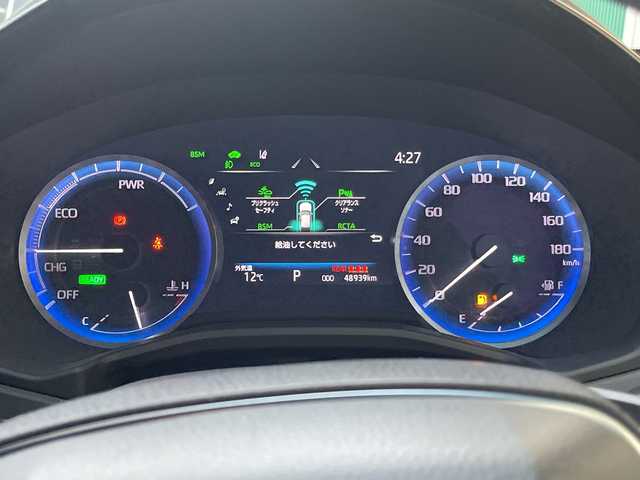 トヨタ クラウン ハイブリッド RS アドバンス 福岡県 2020(令2)年 4.9万km プレシャスブラックパール 純正12.3インチナビ/　（CD/BT/DVD/フルセグ）/モデリスタエアロ/　（フロント、サイド、リアスポイラー）/モデリスタ４本出しマフラー/パノラマミックビューモニター/デジタルインナーミラー/BSM/ステアリングヒーター/D席シートメモリー/HUD/パーキングサポートブレーキ/レーダークルーズコントロール/黒レザー/パドルシフト/RCTA/シートヒーター（D席＋N席）/エアシート（D席＋N席）/パワーシート（D席＋N席）/コーナーセンサー（前後）/オートライト/オートマチックハイビーム/LEDライト/横滑り防止装置/レーンキープアシスト/プリクラッシュ/盗難防止装置/純正18インチアルミホイール/純正マット/電格ミラー