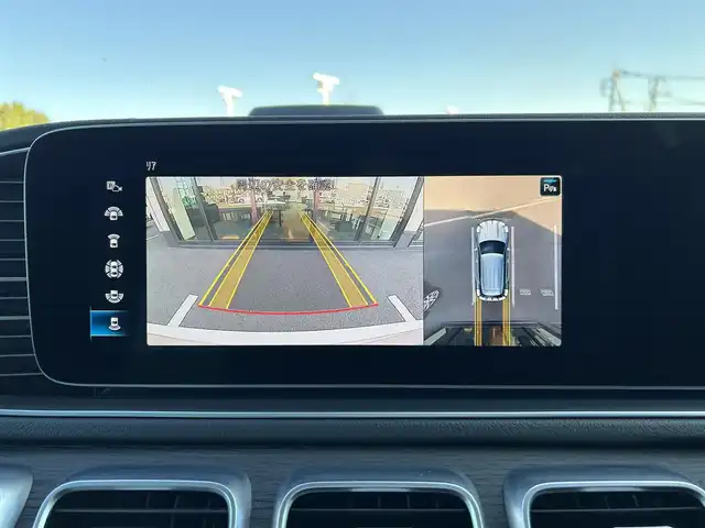 メルセデス・ベンツ ＧＬＥ４００ｄ 4MATIC スポーツ 群馬県 2020(令2)年 4.7万km ダイヤモンドホワイト ワンオーナー/純正ドライブレコーダー/純正ナビゲーション/フルセグTV/スペアキー/パワーシート/シートヒーター/シートエアコン/オットマン/アダプティブクルーズコントロール/ブラインドスポットモニター/レーンキープアシスト/360度カメラ/コーナーセンサー/電動リアゲート/LEDヘッドライト/社外（アルパイン）後席モニター/３列シート/ブルメスターサウンドシステム/アイドリングストップ/プッシュスタート/ETC2.0/パヒュームアトマイザー/オートライト/オートマチックハイビーム/純正AW