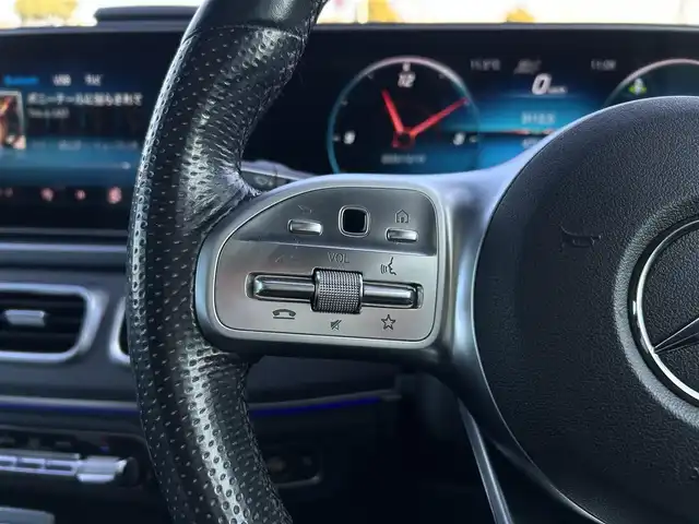 メルセデス・ベンツ ＧＬＥ４００ｄ 4MATIC スポーツ 群馬県 2020(令2)年 4.7万km ダイヤモンドホワイト ワンオーナー/純正ドライブレコーダー/純正ナビゲーション/フルセグTV/スペアキー/パワーシート/シートヒーター/シートエアコン/オットマン/アダプティブクルーズコントロール/ブラインドスポットモニター/レーンキープアシスト/360度カメラ/コーナーセンサー/電動リアゲート/LEDヘッドライト/社外（アルパイン）後席モニター/３列シート/ブルメスターサウンドシステム/アイドリングストップ/プッシュスタート/ETC2.0/パヒュームアトマイザー/オートライト/オートマチックハイビーム/純正AW