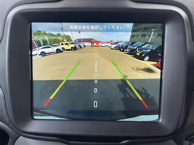 クライスラー・ジープ ジープ レネゲード リミテッド 高知県 2019(平31)年 7万km 黒 純正ナビ/　Bluetooth/フルセグ/　CD/DVD/AM/FM/ワンオーナー/バックカメラ/ビルトインETC/クルーズコントロール/ドライブレコーダー/プッシュスタート/スマートキー/パワーシート/シートヒーター/レザーシート/純正フロアマット/純正17インチアルミホイール/LEDヘッドライト/アイドリングストップ/MTモード付AT/ルーフレール/オートライト/盗難防止装置