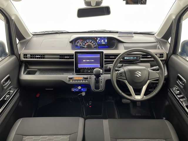 スズキ ワゴンＲ スティングレー HYBRID X リミテッド 宮崎県 2020(令2)年 1.6万km ノクターンブルーパール 禁煙車/衝突被害軽減ブレーキ/純正8型ナビTV/（CN-RZ866/CD/DVD/Bluetooth/フルセグTV)/純正LEDオートライト/純正LEDフォグ/純正15インチアルミ/純正エアロ/純正ルーフエンドスポイラー/純正セキュリティアラーム/純正フロアマット/全方位モニター/レーンディパーチャーアラート/ヘッドアップディスプレイ/エネチャージ/前席シートヒーター/オートエアコン/本革巻ハンドル/スマートキー/プッシュエンジンスタート/新車時保証書/取扱い説明書