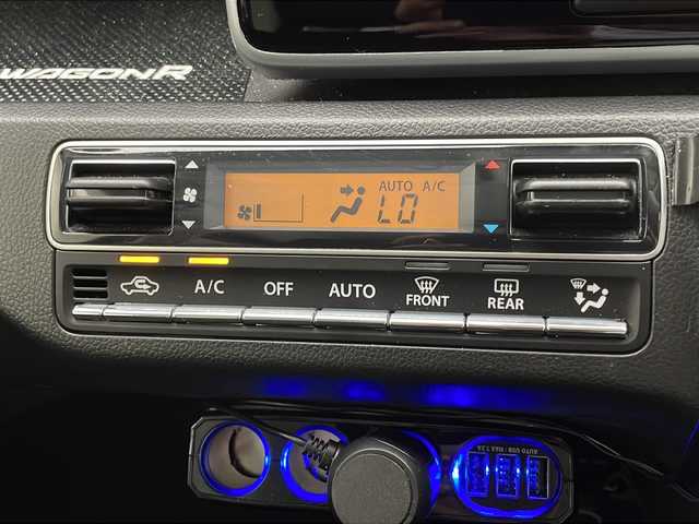 スズキ ワゴンＲ スティングレー HYBRID X リミテッド 宮崎県 2020(令2)年 1.6万km ノクターンブルーパール 禁煙車/衝突被害軽減ブレーキ/純正8型ナビTV/（CN-RZ866/CD/DVD/Bluetooth/フルセグTV)/純正LEDオートライト/純正LEDフォグ/純正15インチアルミ/純正エアロ/純正ルーフエンドスポイラー/純正セキュリティアラーム/純正フロアマット/全方位モニター/レーンディパーチャーアラート/ヘッドアップディスプレイ/エネチャージ/前席シートヒーター/オートエアコン/本革巻ハンドル/スマートキー/プッシュエンジンスタート/新車時保証書/取扱い説明書